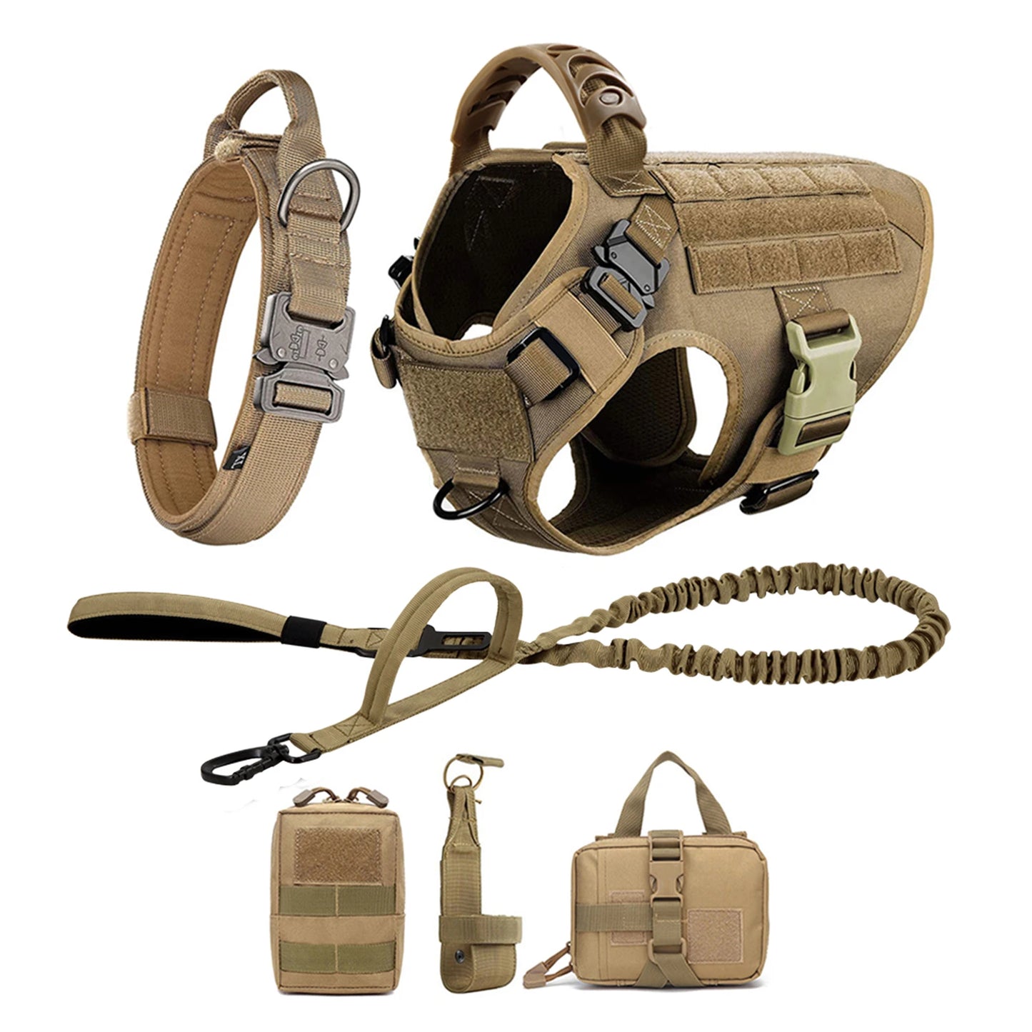 Large Dog Harness And Leash Set For Medium & Large Dogs.