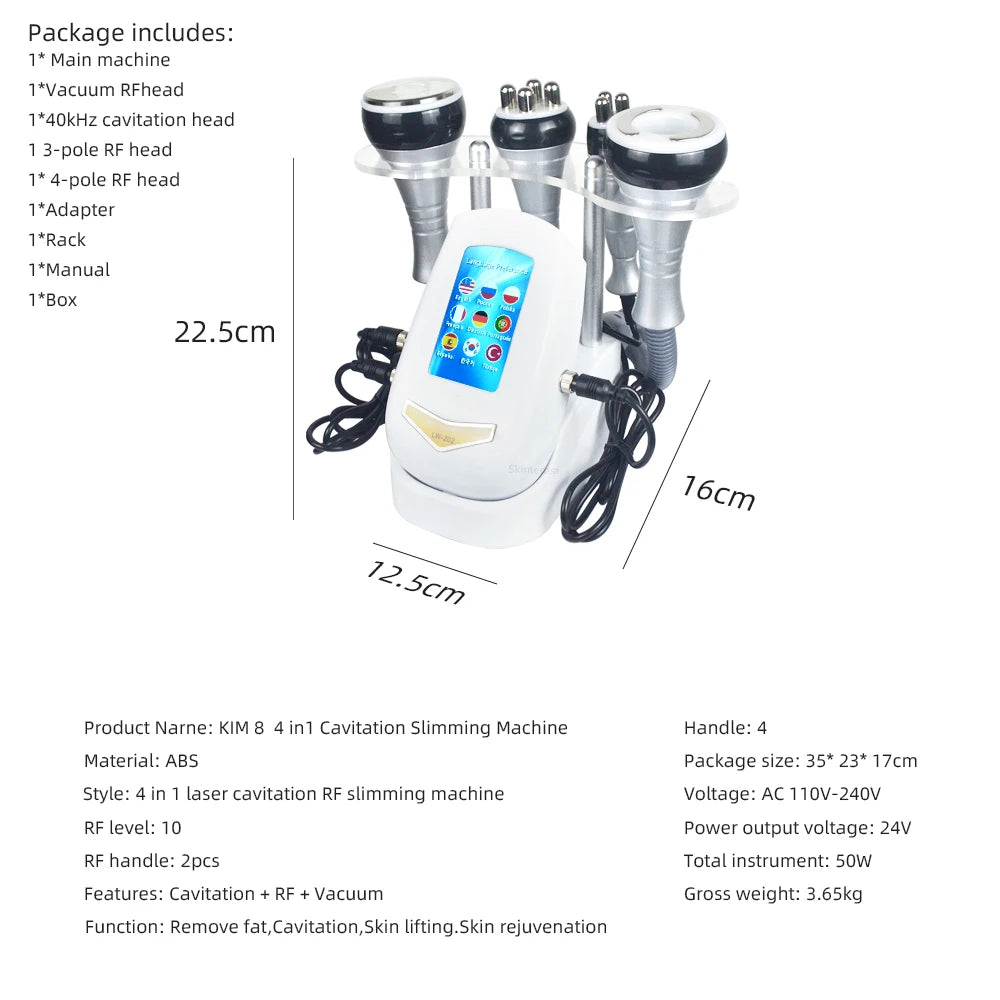 Skin Tightening and  Face Lifting Machine.