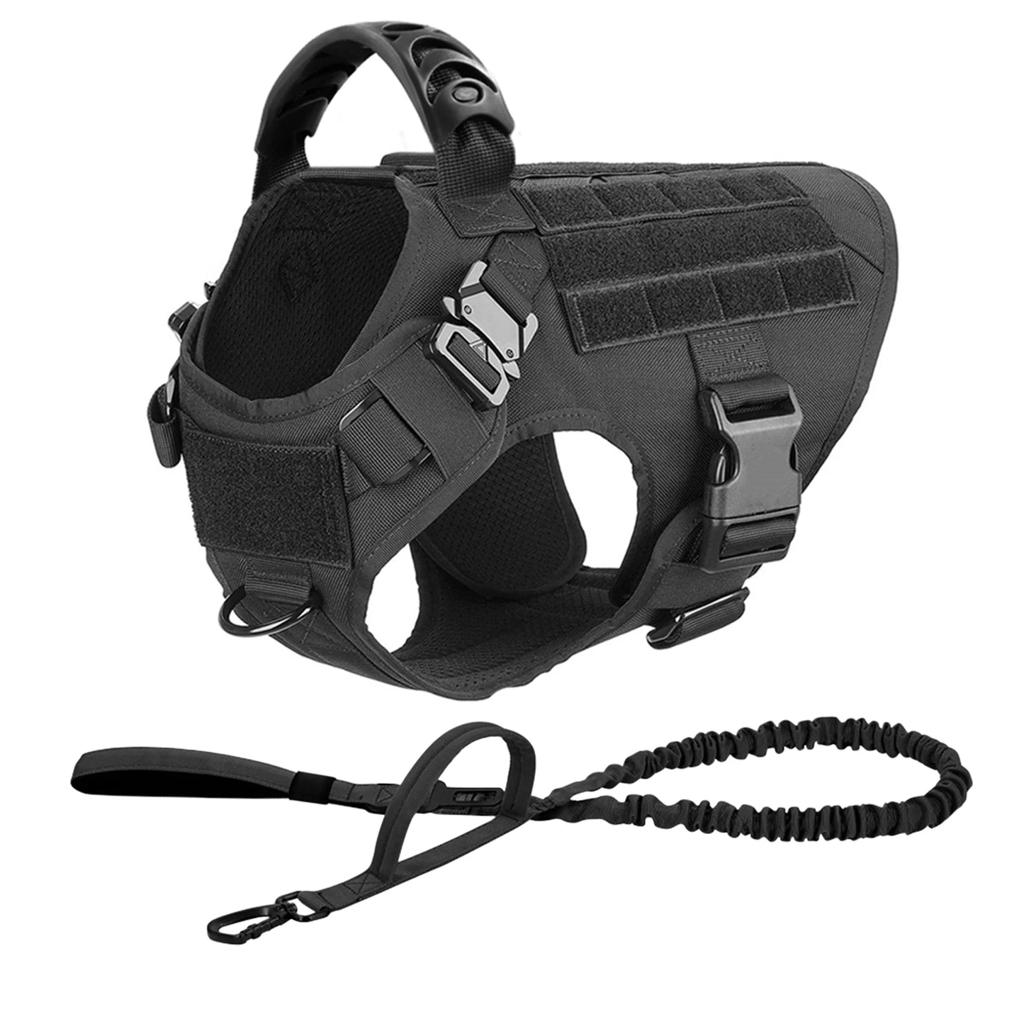 Large Dog Harness And Leash Set For Medium & Large Dogs.