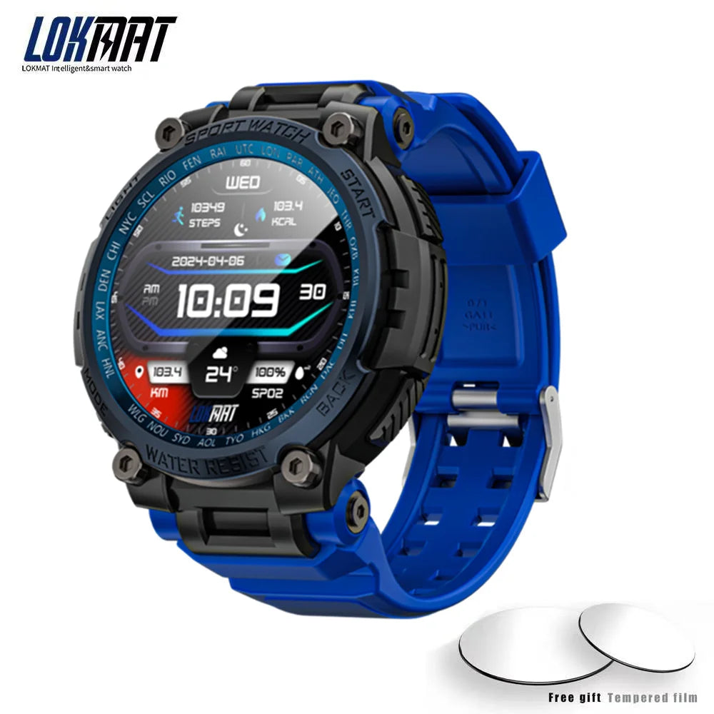 LOKMAT New ATTACK MAX Sport Rugged Smart Watch BT & Waterproof.