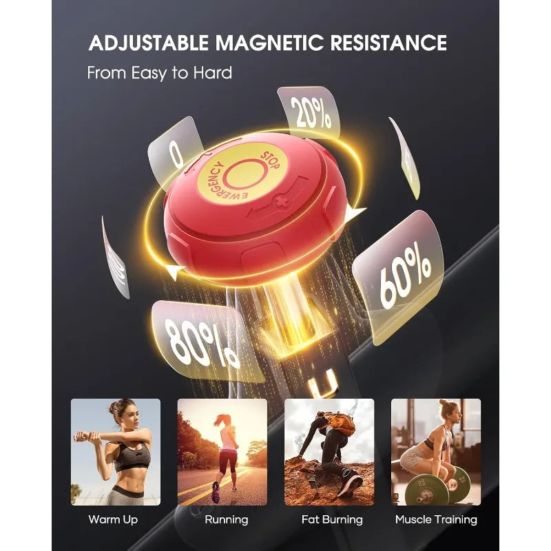 Stationary Exercise Bikes, with Magnetic Resistance.