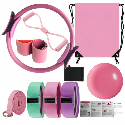 10-Piece Pilates Loops Yoga Kit