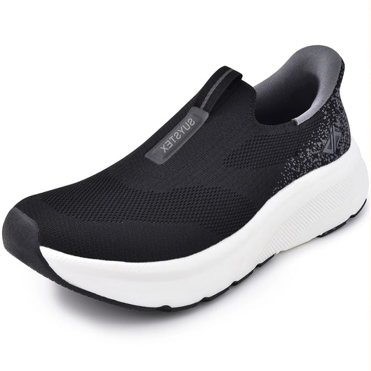 Men's Slip in Free up Hands Shoes, Wide Toe Box & Arch Support.
