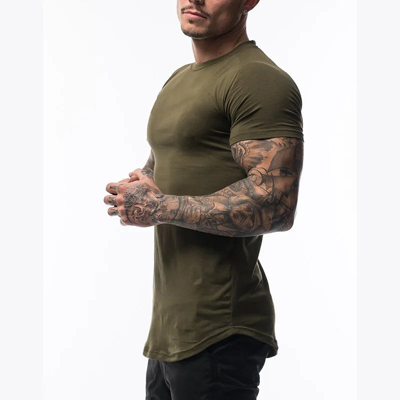 Gym Cotton  Sports T Shirt For Men.