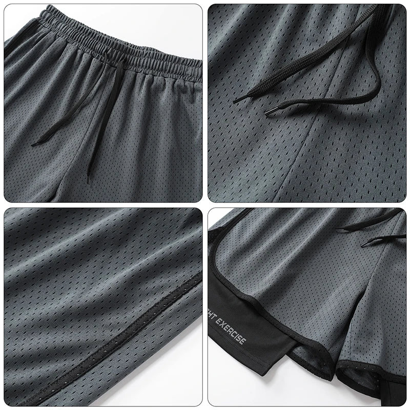 Men's Basketball  Outdoor Loose Mesh Short Pants.