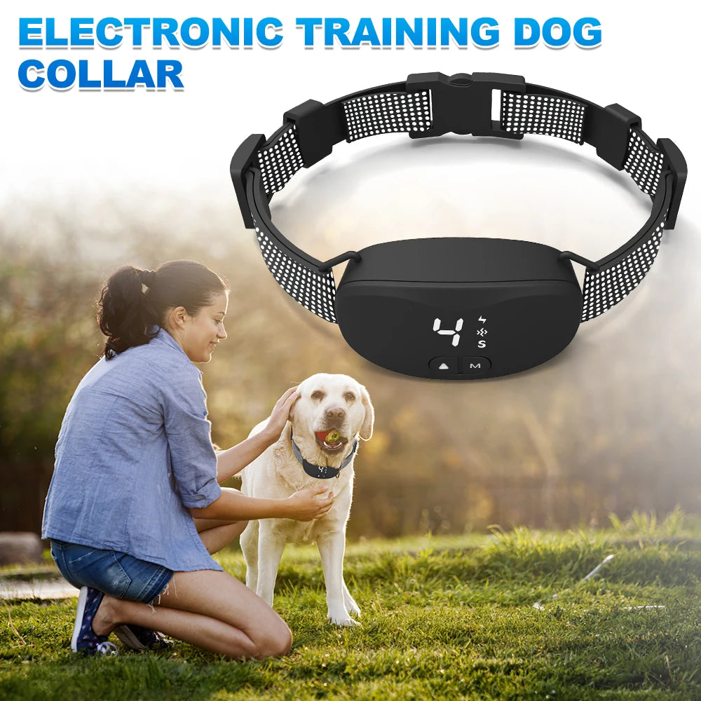 Automatic Anti Barking Dog Collar .