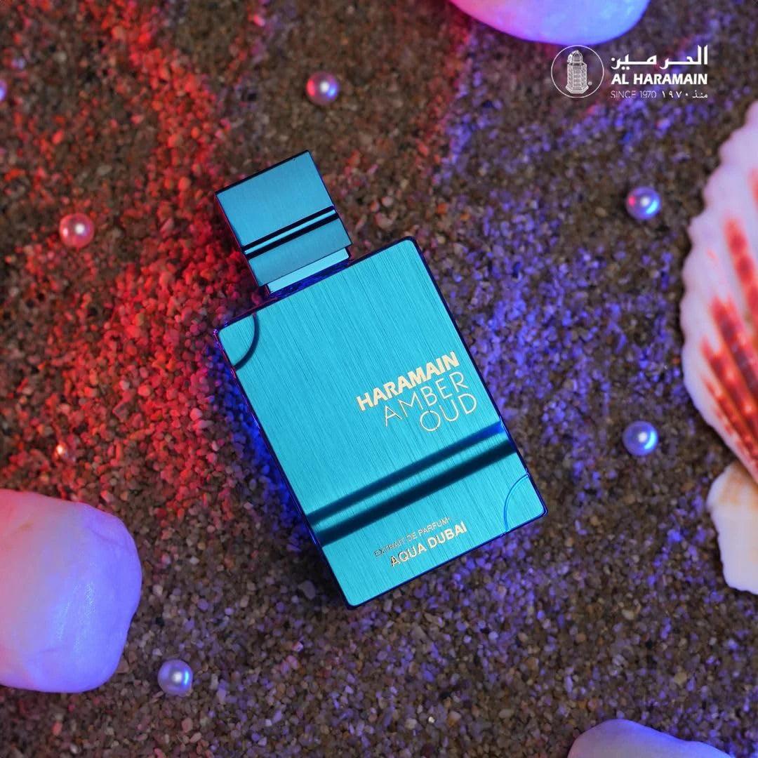 Unisex Al Haramain Amber Oud Aqua Dubai Eau de Cologne.
