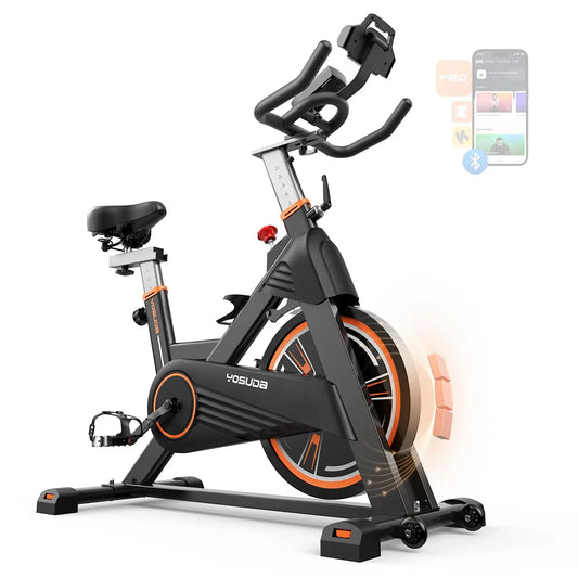 YOSUDA PRO Magnetic Exercise Bike With 350 lb Weight Capacity.
