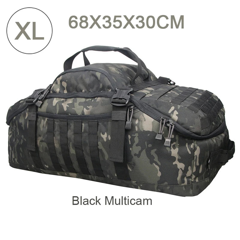 LQARMY 30L 45L 80L Outdoor Mountaineering Duffel Bag.
