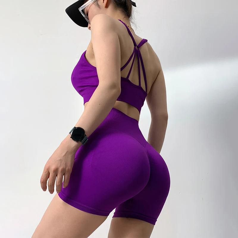 2 Pcs Yoga Sets For  Women .