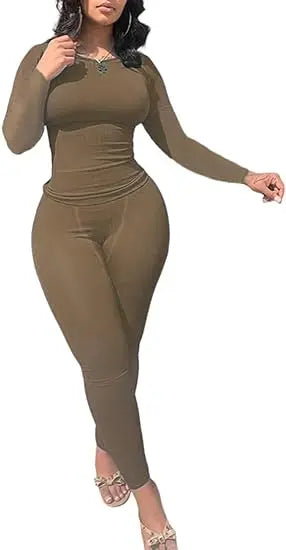 Long sleeves  and Leggings  Exercise wear Set.