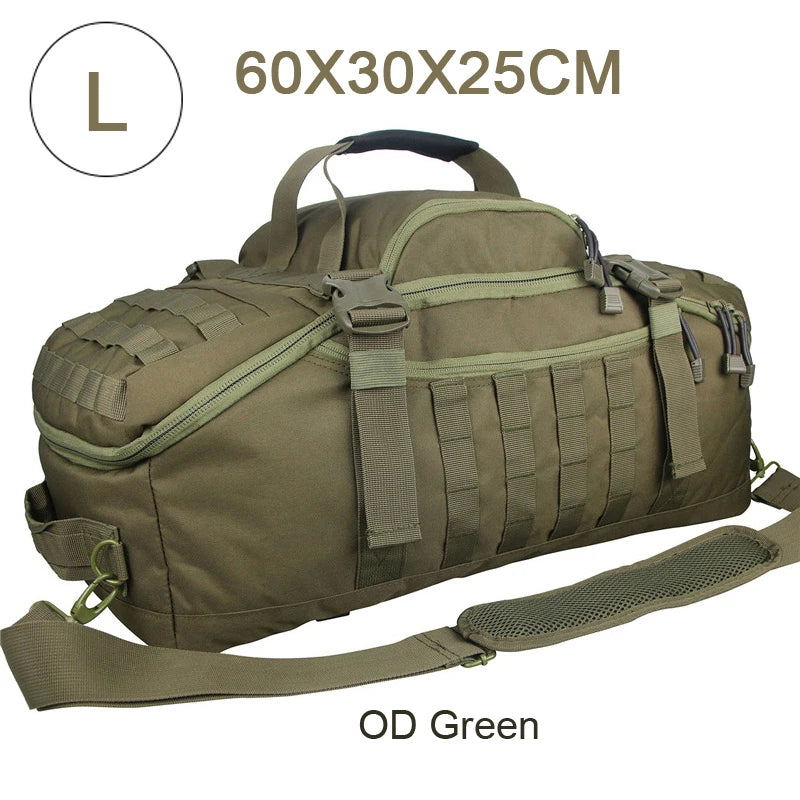 LQARMY 30L 45L 80L Outdoor Mountaineering Duffel Bag.