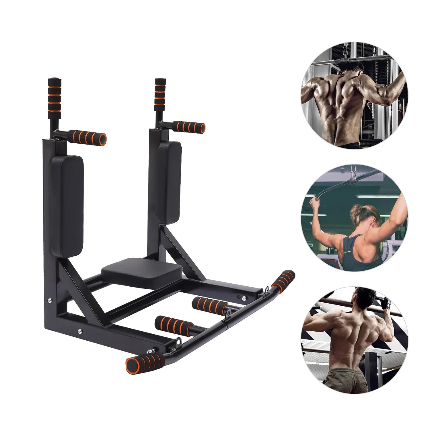 Wall Mounted Pull Up Bar Training Equipment.