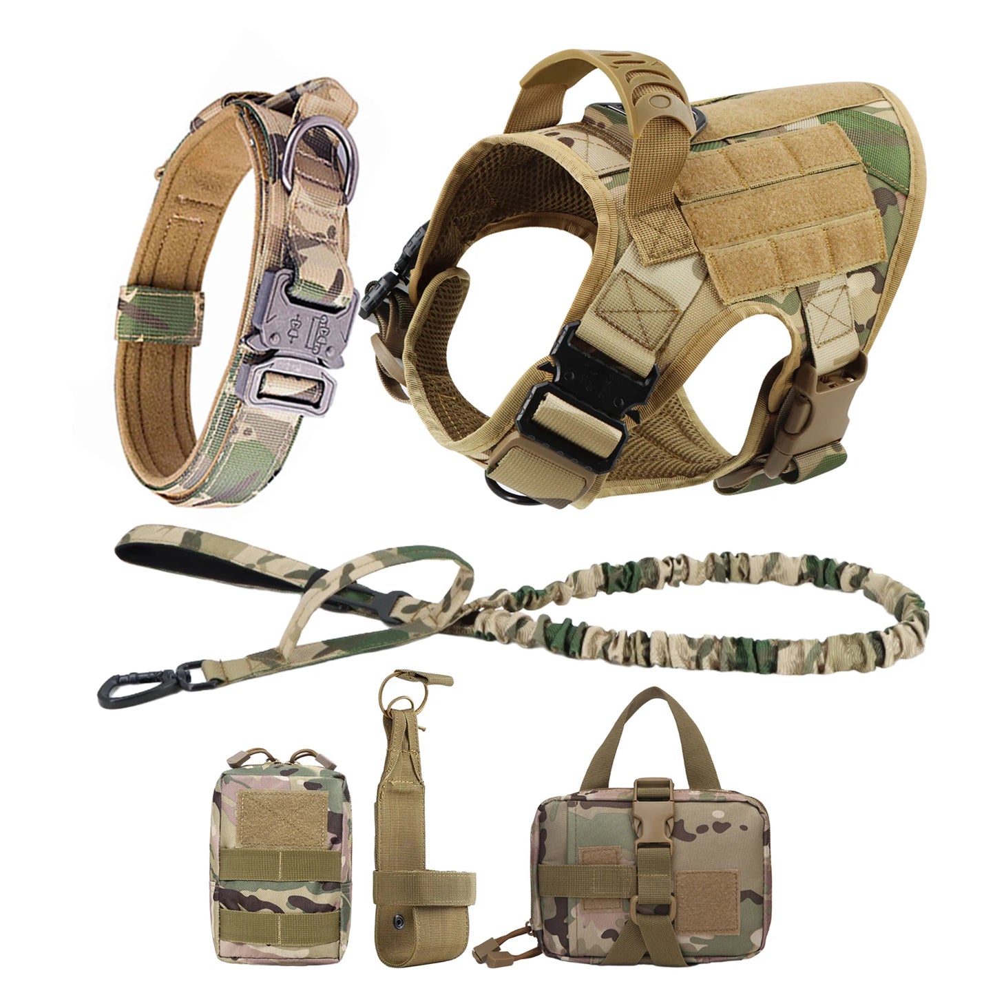 Large Dog Harness And Leash Set For Medium & Large Dogs.
