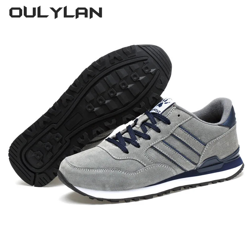 Unisex Oulylan Leather & High Quality  Sneakers.