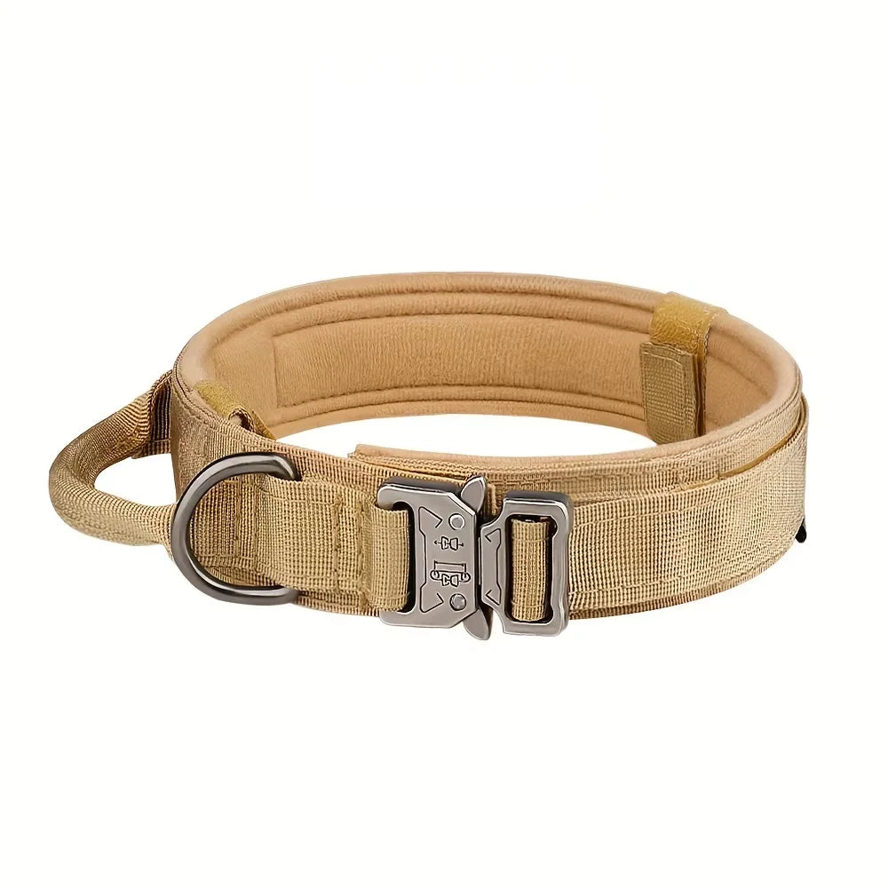 Dog Training Adjustable  Collar  And Leash Set With Control Handle.