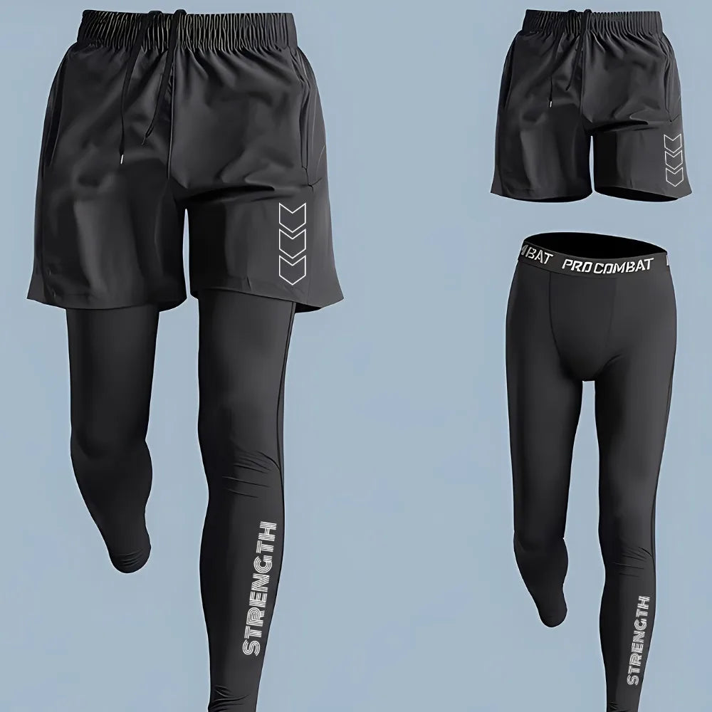 Men's  Compression Training Athletic Pants.