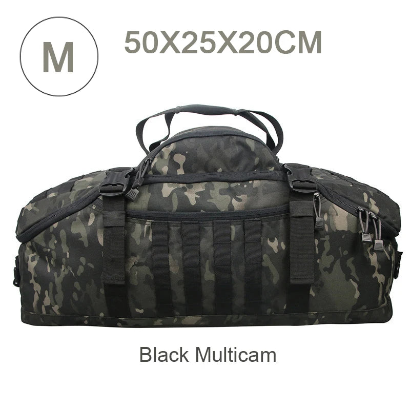 LQARMY 30L 45L 80L Outdoor Mountaineering Duffel Bag.