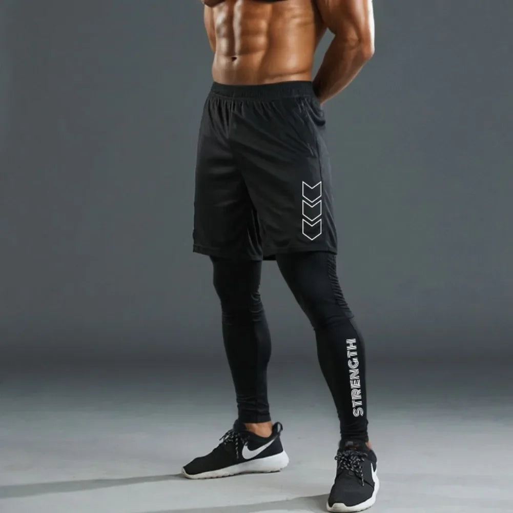 Men's  Compression Training Athletic Pants.