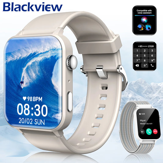Blackview R30Pro Gray Smartwatch with HD display and fitness tracking features.