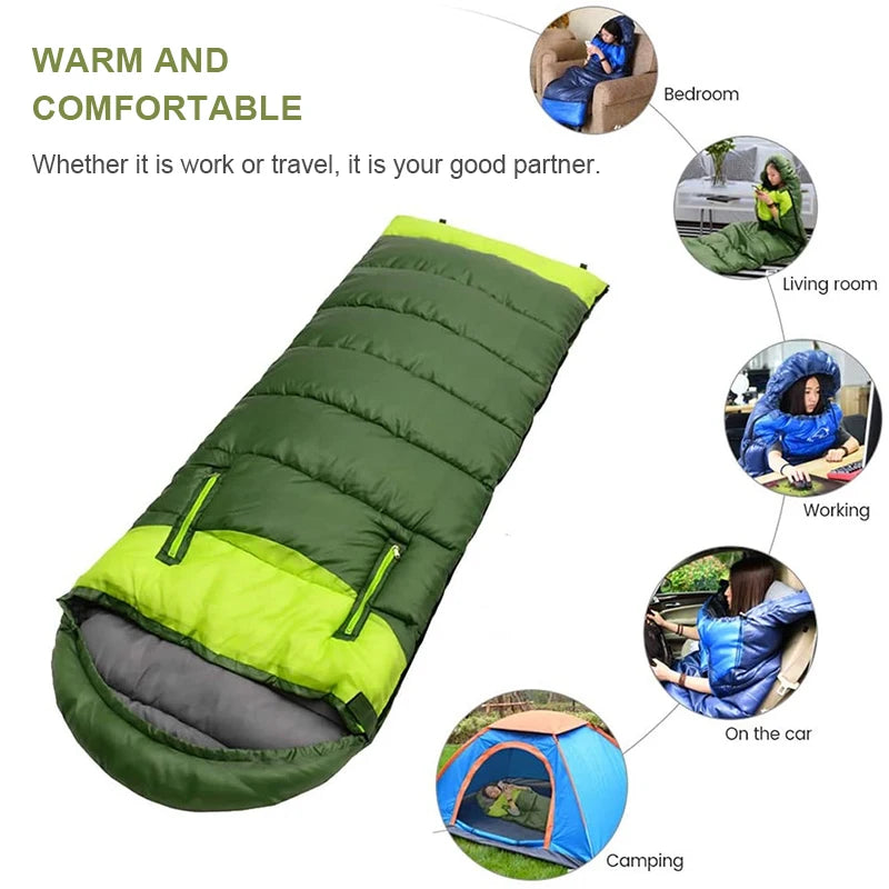 Camping Sleeping Bag Ultralight & Waterproof .