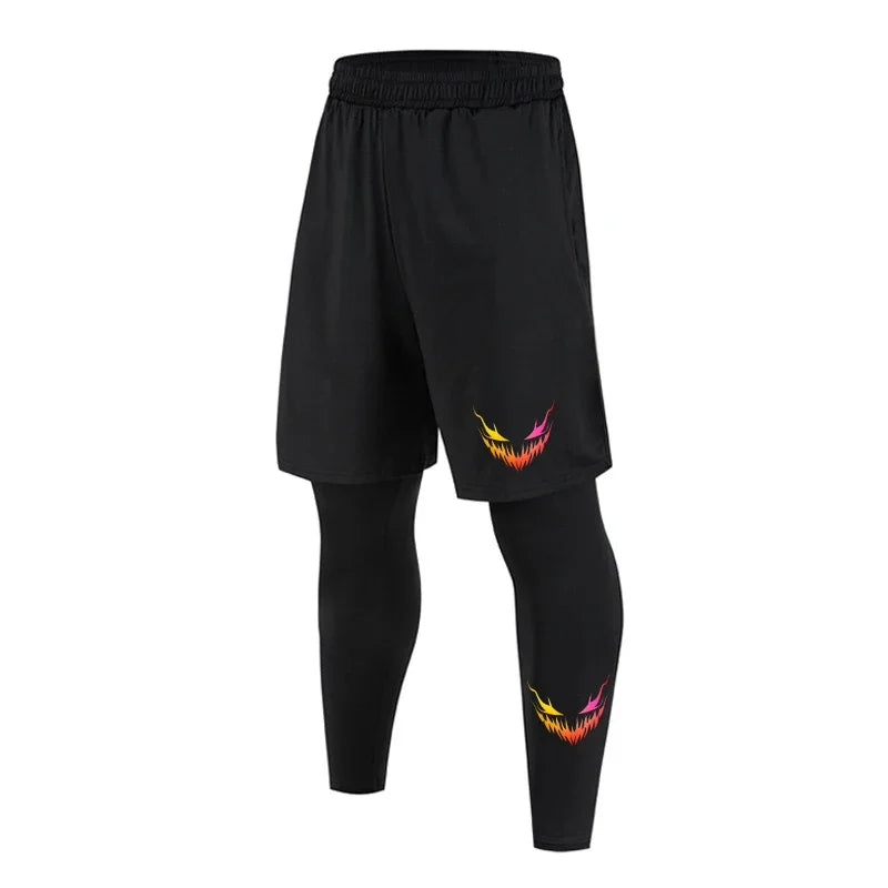 Men's  Compression Training Athletic Pants.