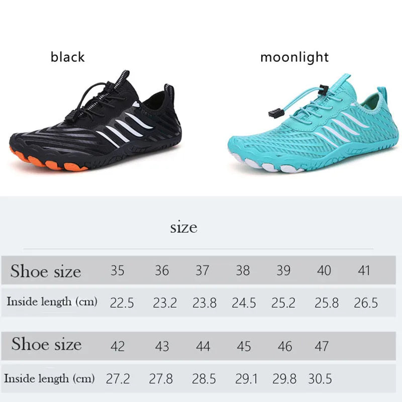 Breathable Beach Water Shoes  For Men & Women.