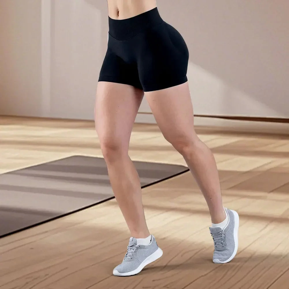 Seamless High Elastic Shorts For Fitness ,Running & Yoga.