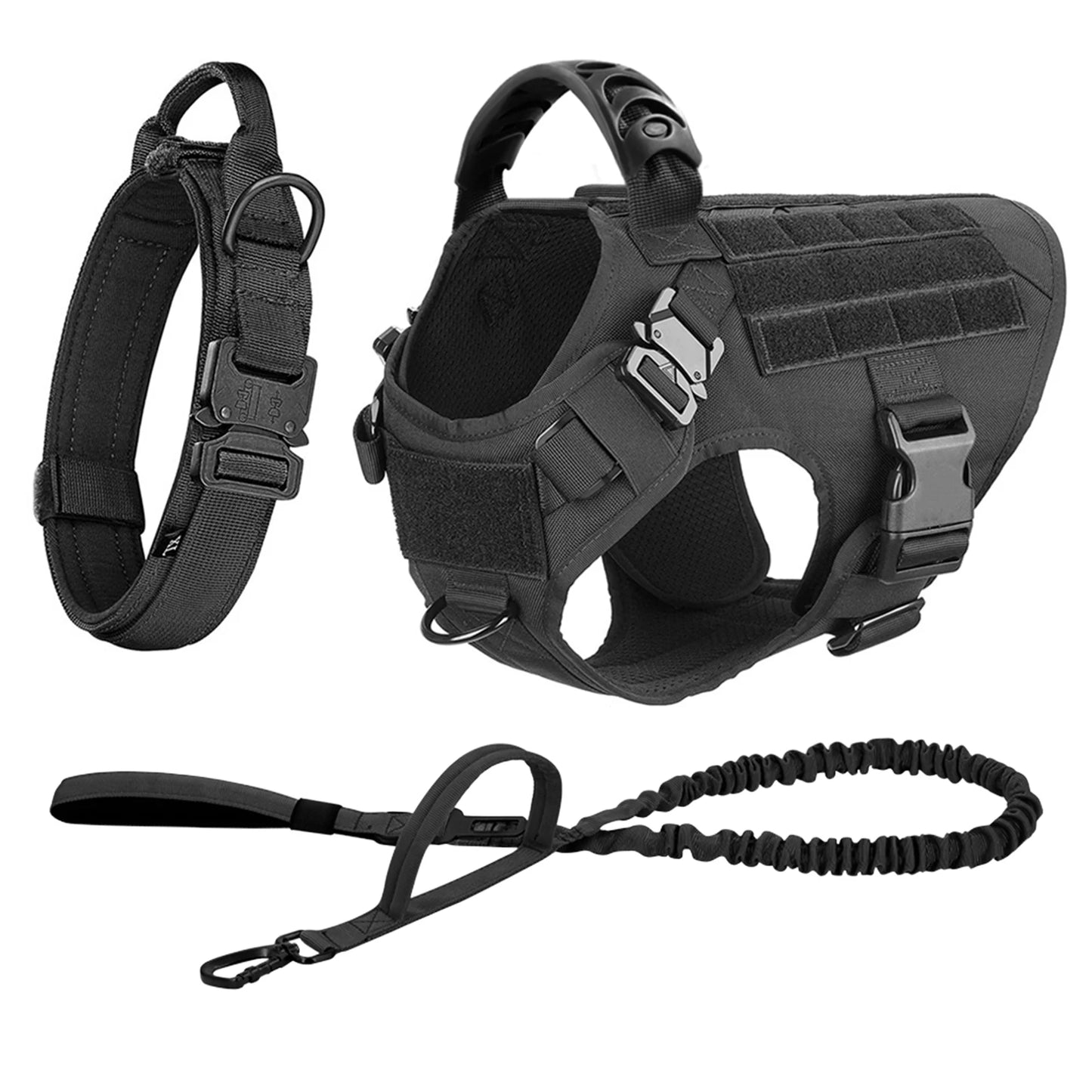 Large Dog Harness And Leash Set For Medium & Large Dogs.