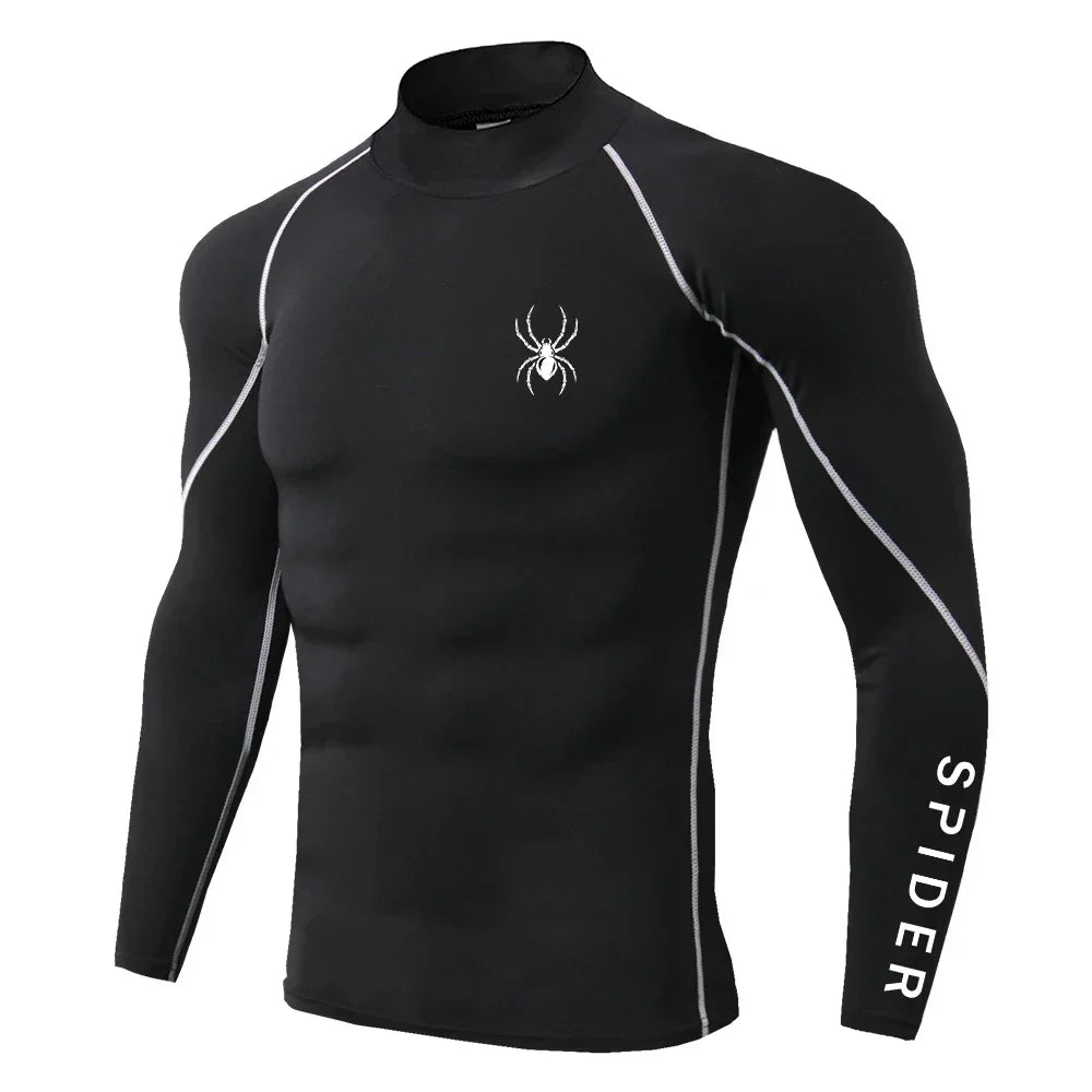 OLGLET Compression Long Sleeve Sport Shirts For Men.