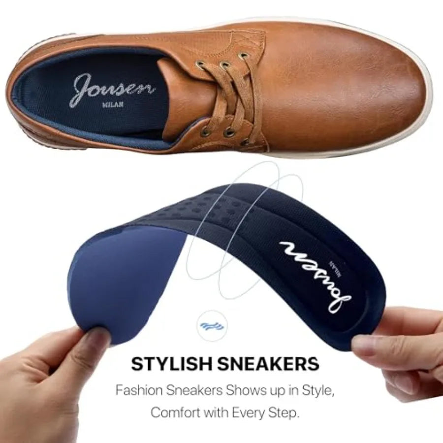 Jousen Breathable, Retro  Men's Fashion Sneakers.
