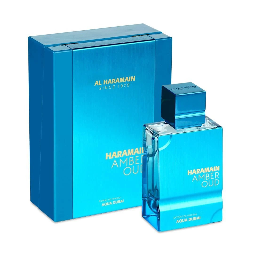 Unisex Al Haramain Amber Oud Aqua Dubai Eau de Cologne.