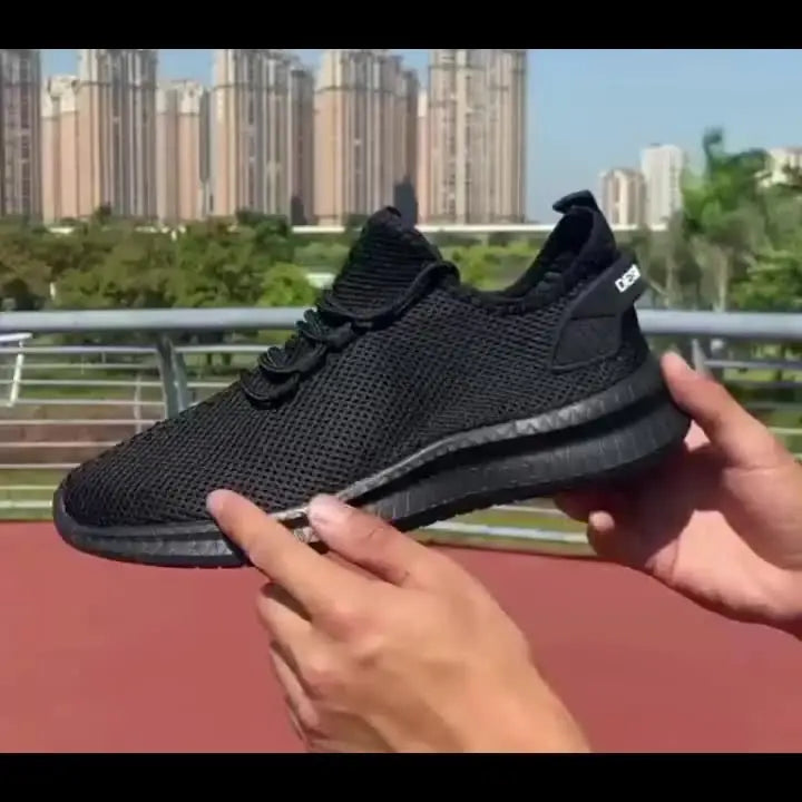 Designer Leather Chunky Sneakers For Men.