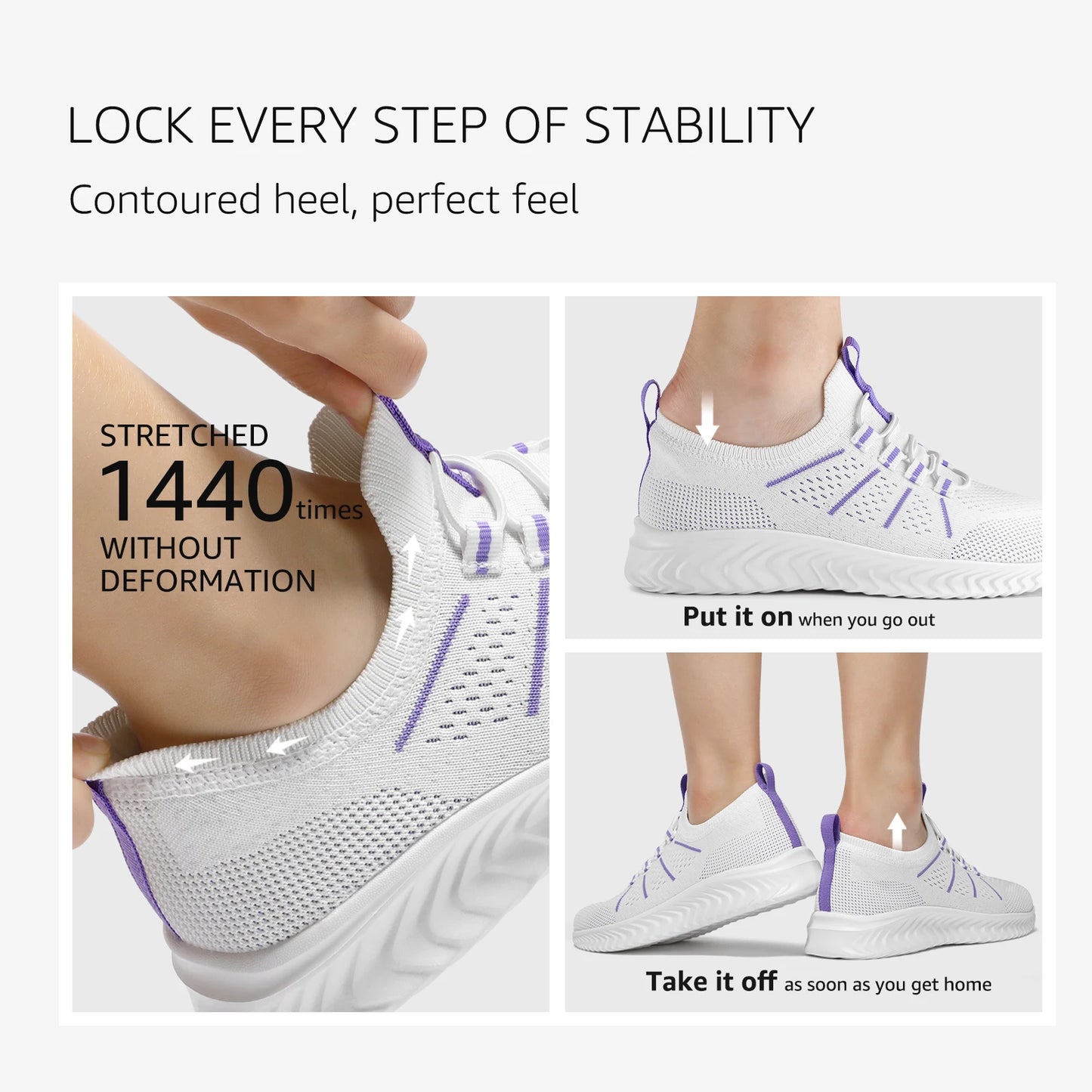 STQ Walking Shoes For Women.