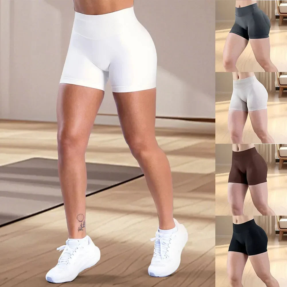 Seamless High Elastic Shorts For Fitness ,Running & Yoga.