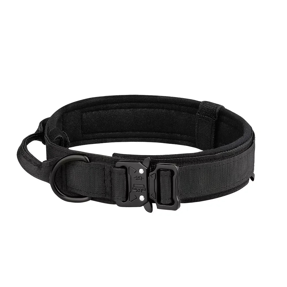 Dog Training Adjustable  Collar  And Leash Set With Control Handle.