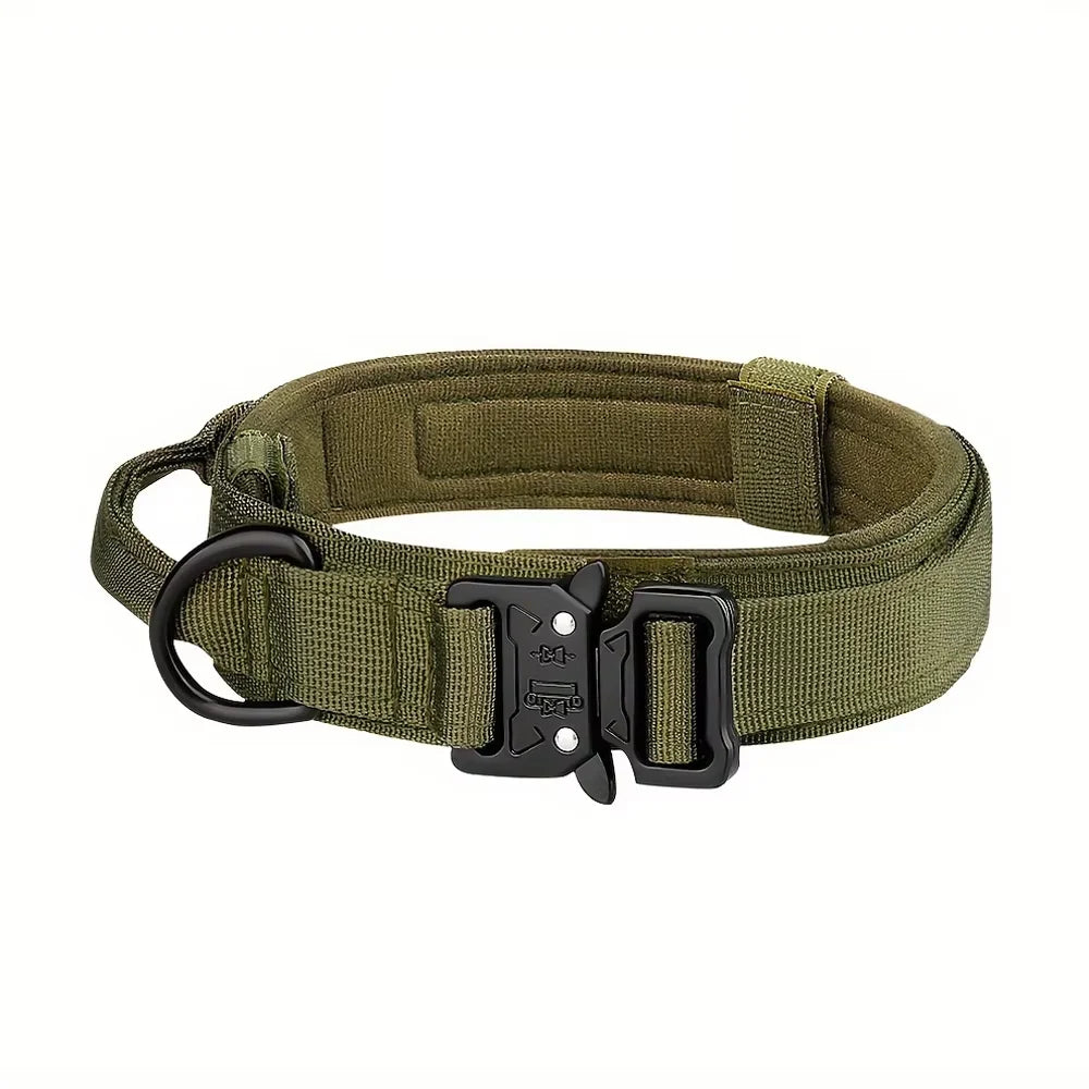 Dog Training Adjustable  Collar  And Leash Set With Control Handle.