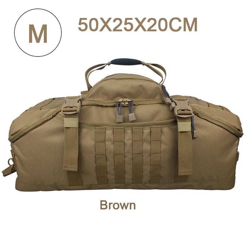 LQARMY 30L 45L 80L Outdoor Mountaineering Duffel Bag.