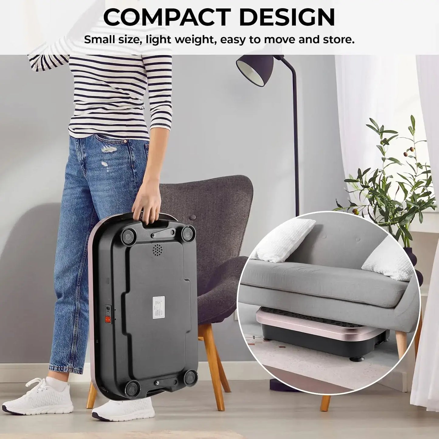 Vibration Plate, Full Body Exercise Machine