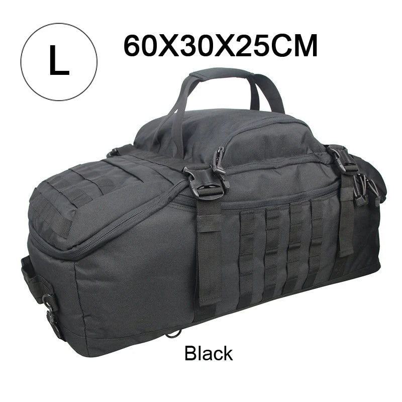LQARMY 30L 45L 80L Outdoor Mountaineering Duffel Bag.