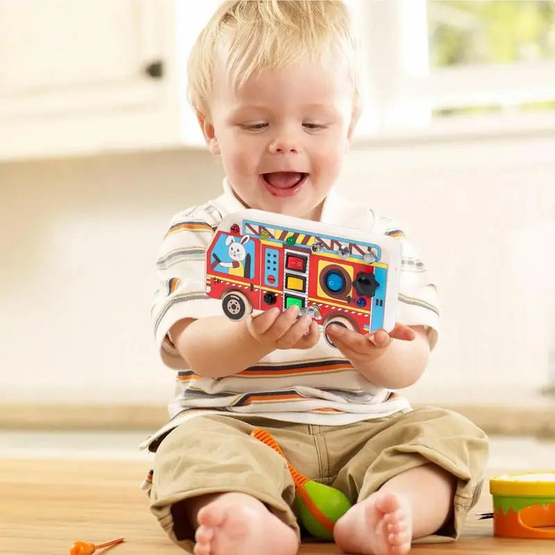 Montessori Activity Board For Toddler.