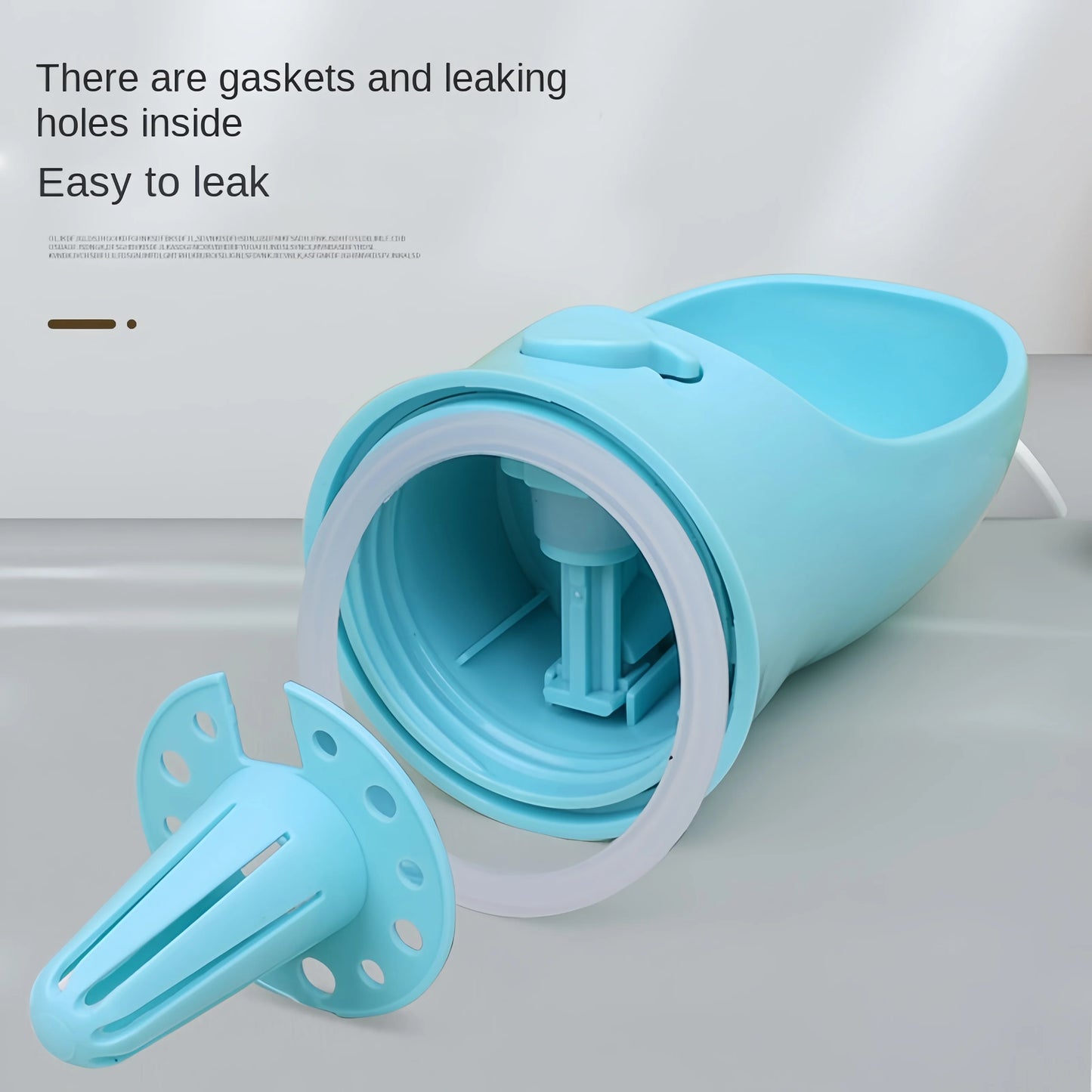 Portable Dog & Cat Bottle with Storage For  Food and Water.