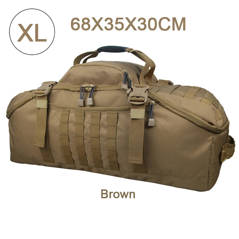 LQARMY 30L 45L 80L Outdoor Mountaineering Duffel Bag.