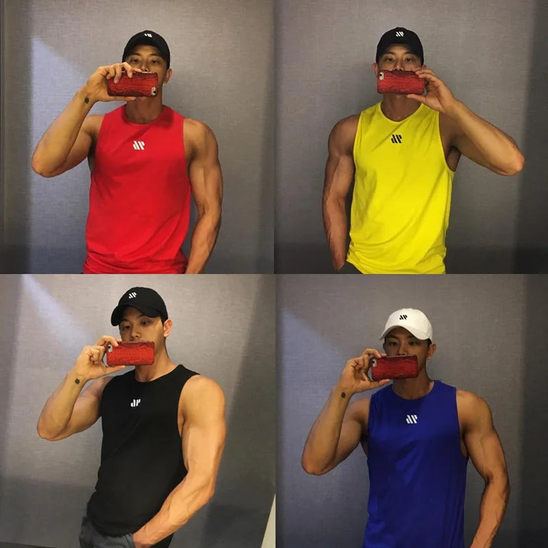 GITF Men Bodybuilding Tank Tops  For Gym Workout.