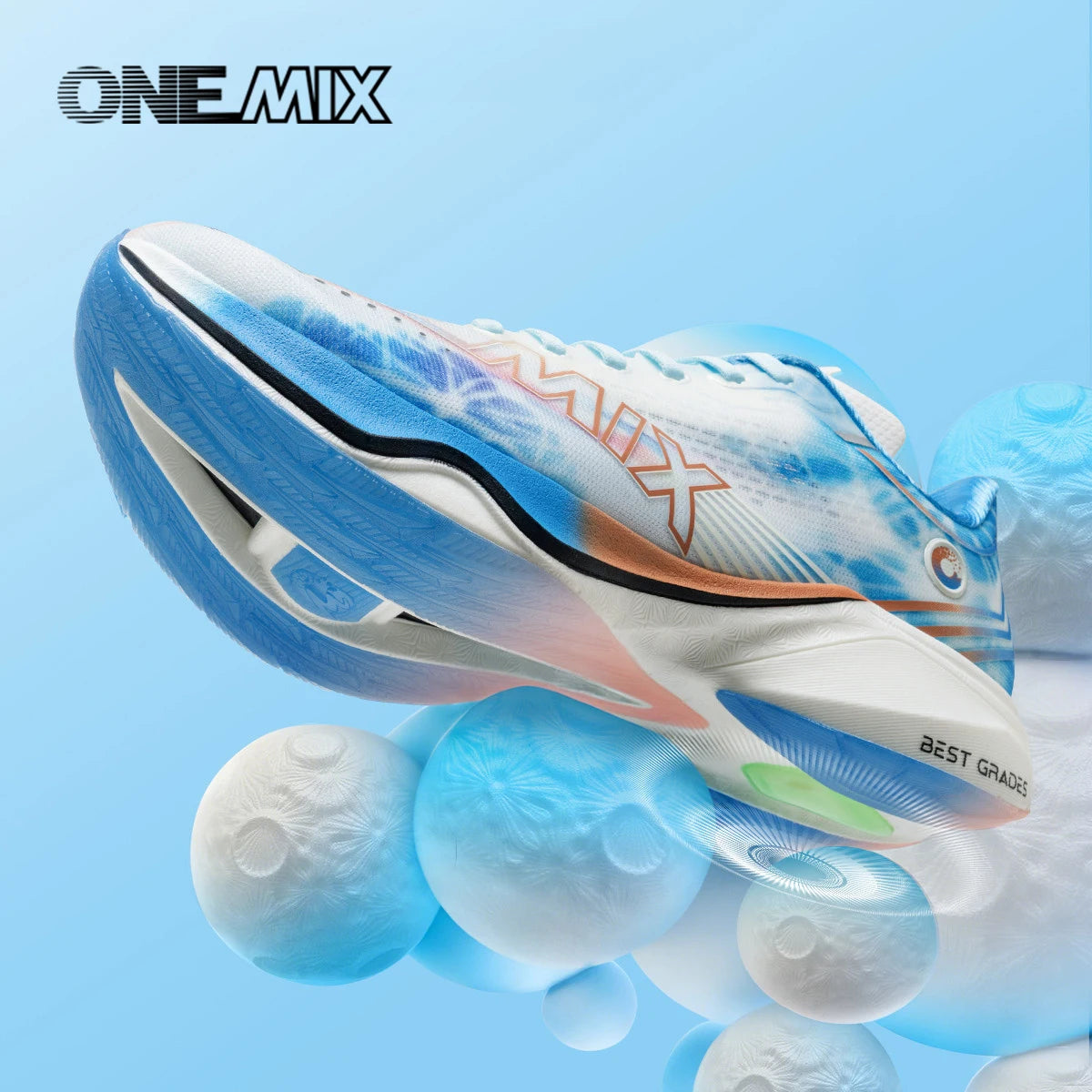 ONEMIX New Nylon Carbon Board Marathon Racing Shoes.