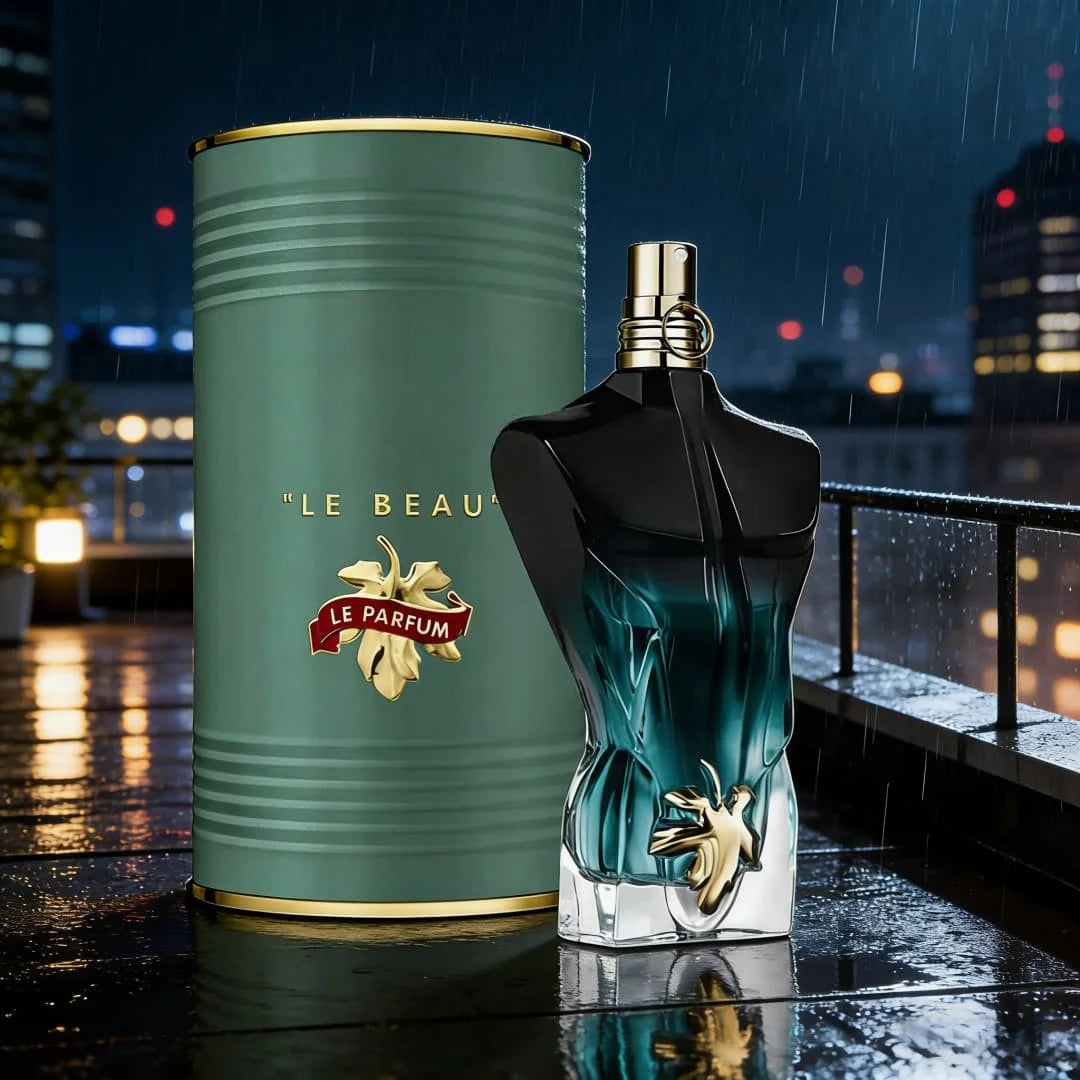 Jean Paul Gaultier Le Beau Le Parfum   Iconic Torso Bottle.