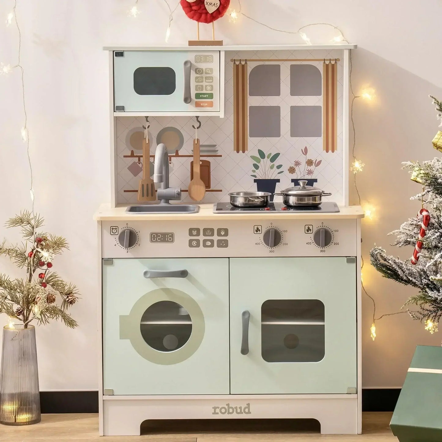 Robotime Robud , Kitchen Wooden Play Set