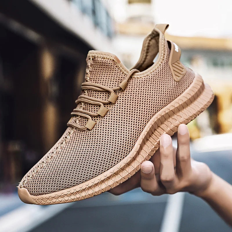 Designer Leather Chunky Sneakers For Men.