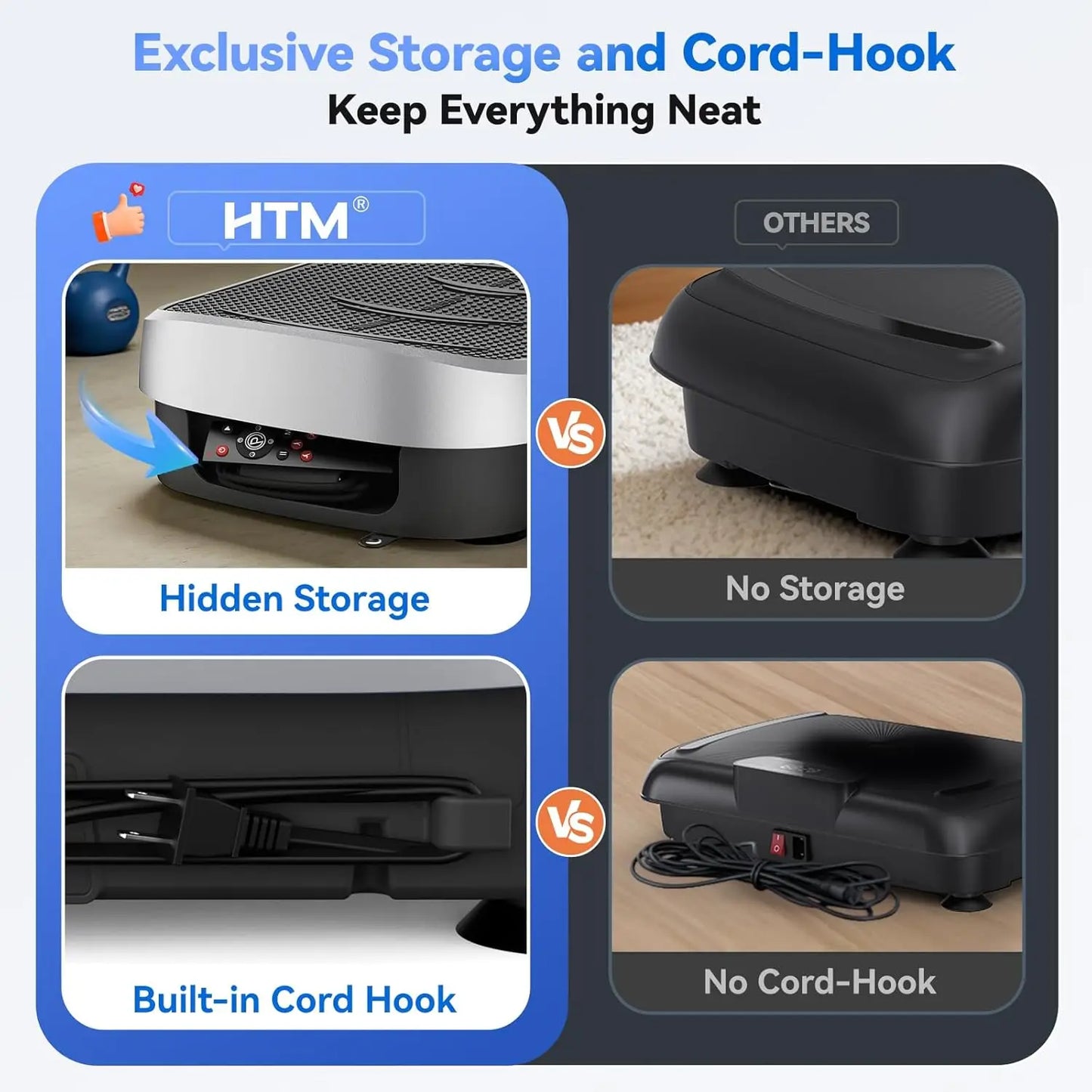 Vibration Plate Exercise Machine For The  Whole Body With  120 Levels Silent .