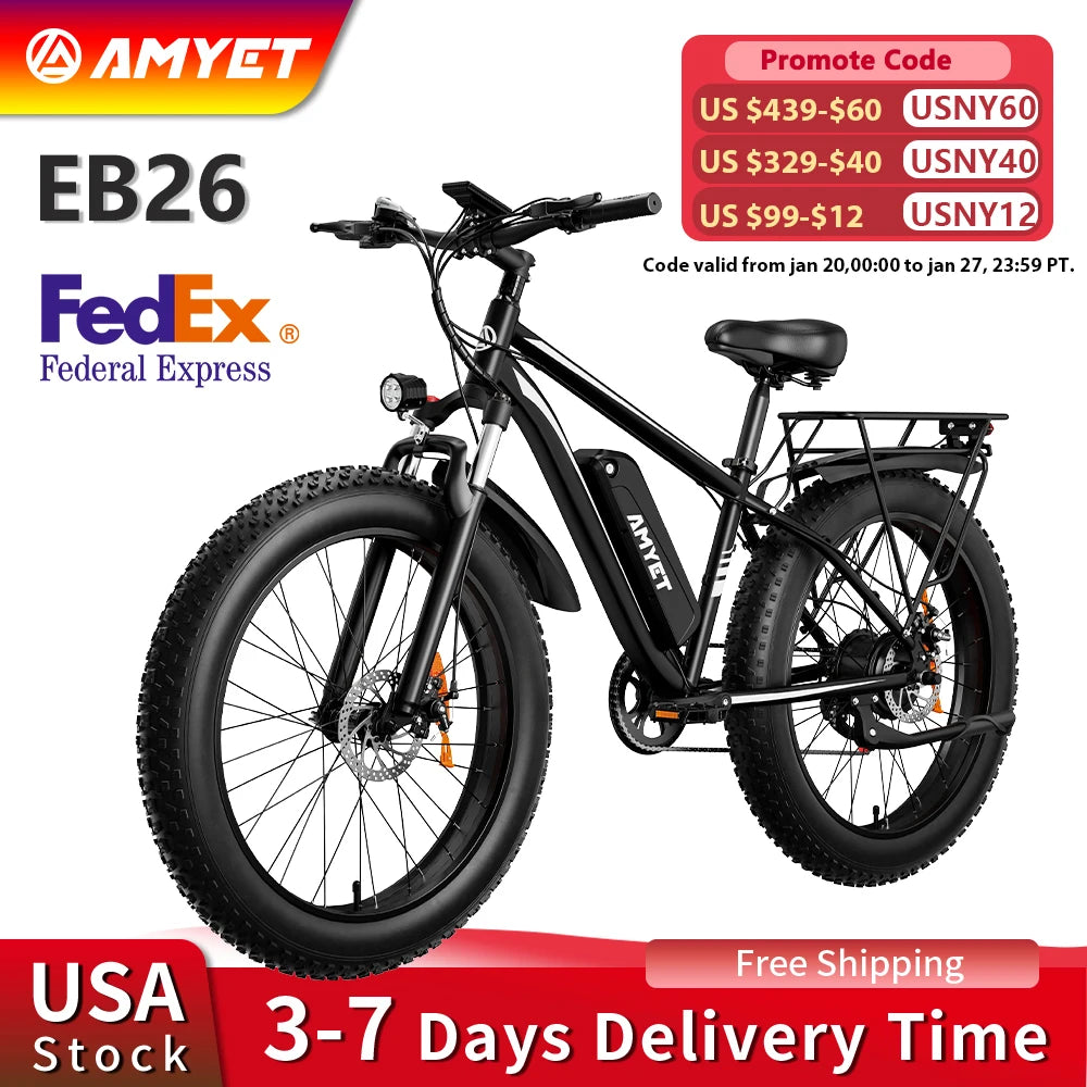 AMYET Electric Dirt Bike EB26 For Adults.